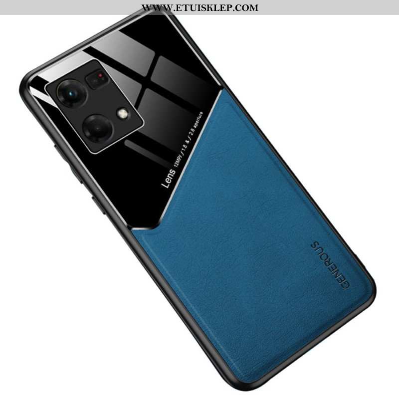 Etui do Oppo Reno 7 Wysokiej Jakości Sztuczna Skóra